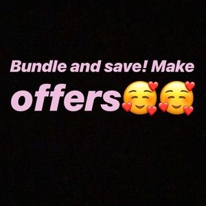 🎀 make offers! Love helping to fit your pricing🎀